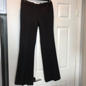 Black pinstripe trouser